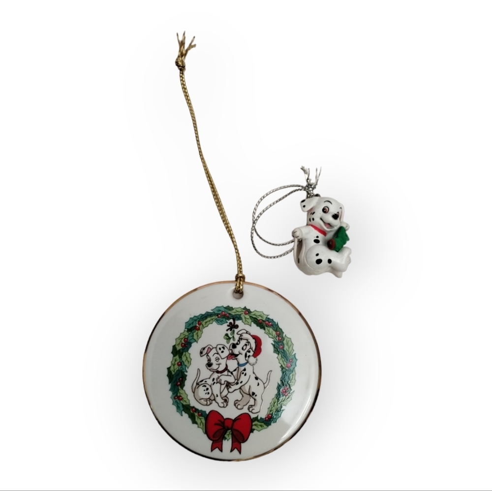 Disney Grolier Collectibles 'Tis the Season "Dalmations' Delight" Ornament